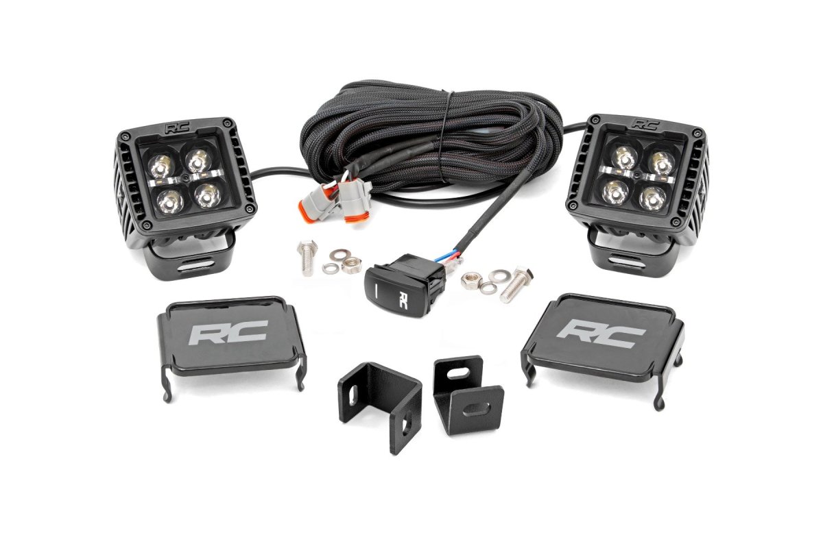 Toyota Tundra LED Light Kit - Ditch Mount - Rough Country - 2